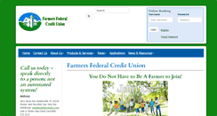 Desktop Screenshot of farmersfcu.com